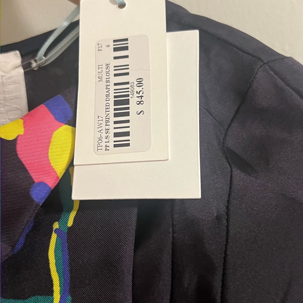 Vintage Peter Pilotto Black with color splash